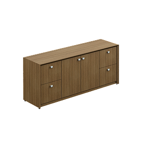 2-Door (veneer) credenza 71 x 19.5 x 30" Contempo