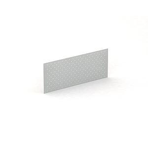 Perforated metal modesty panel for desk 69 x 27"