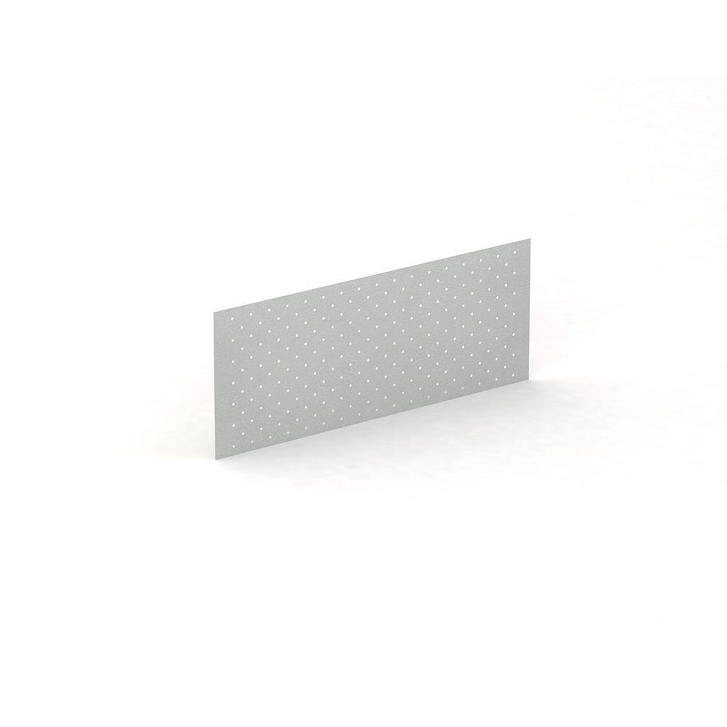 Perforated metal modesty panel for desk 69 x 27&quot;