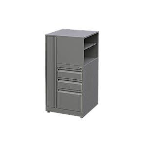 Open Side Wardrobe (Metal) 24 x 24 x 45"
