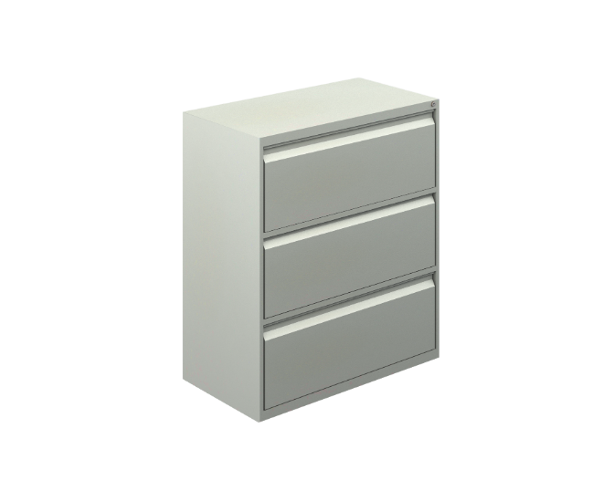 3-Drawer lateral file cabinet 36 x 19 x 40&quot; Arka