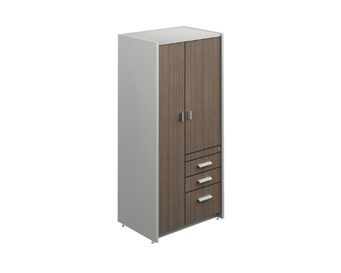 Gabinete con Puertas y Archivero 84.4 x 60 x 180 cm Prime