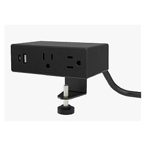 3 Port Miki, Edge Mount, 2Pwr/1USB A+C, 108"