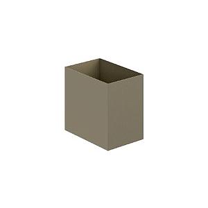Cesto de Basura Metalico 30 x 20 x 30 cm Nova